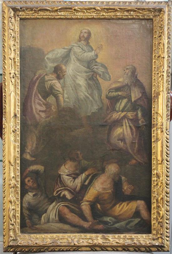 School of Tintoretto The Transfiguration, 22 x 14in.